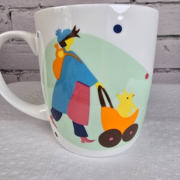 LESLEY EVERS "LET YOUR HEART BE WARMED" MUG FALL SCENES - Picture 3 of 5